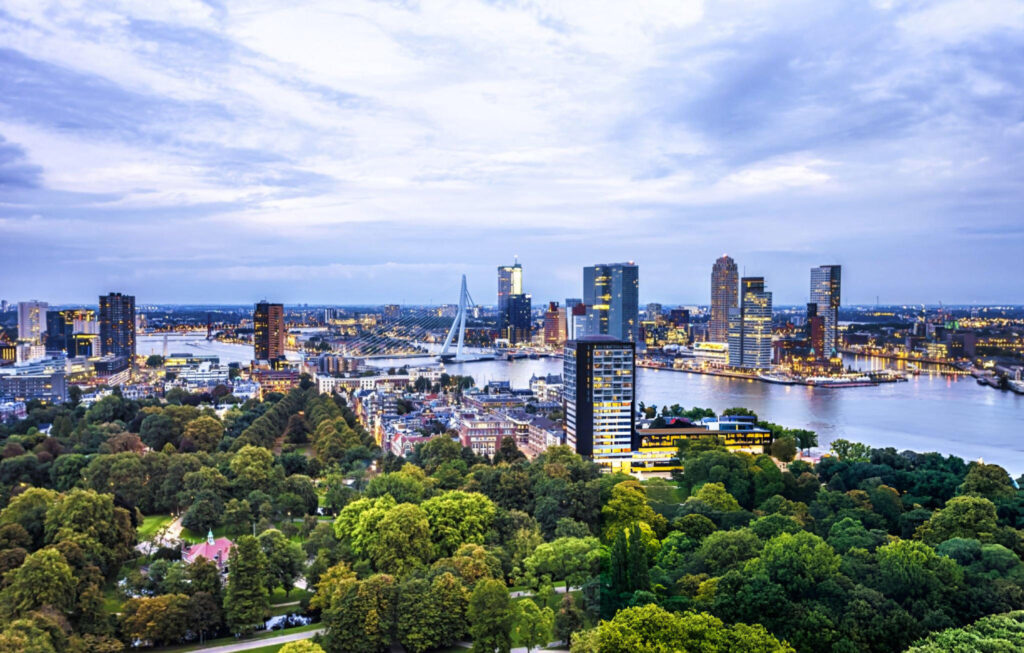 Top attractions in Rotterdam City, Netherlands featuring iconic landmarks and vibrant scenes