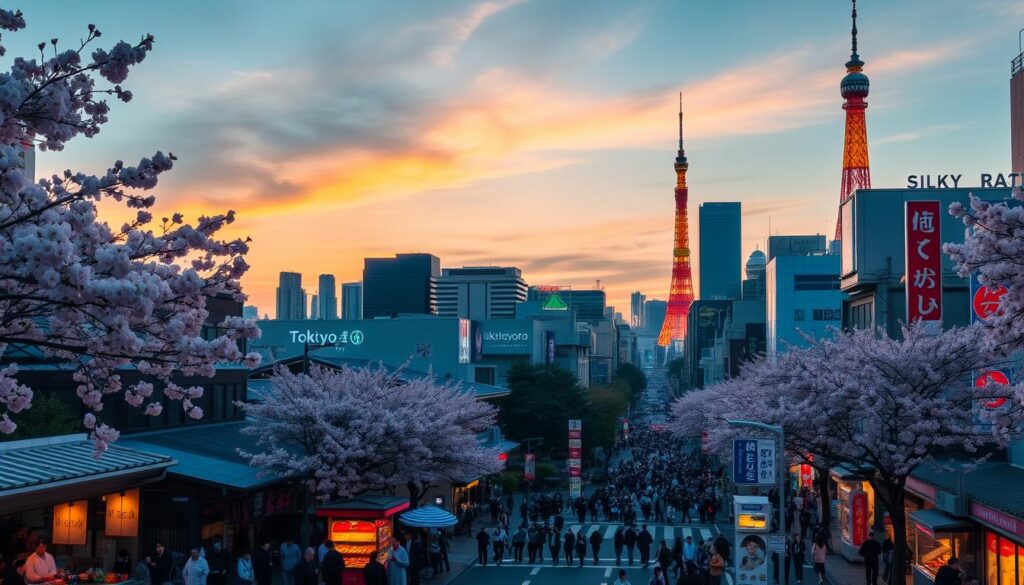 tokyo cityscape