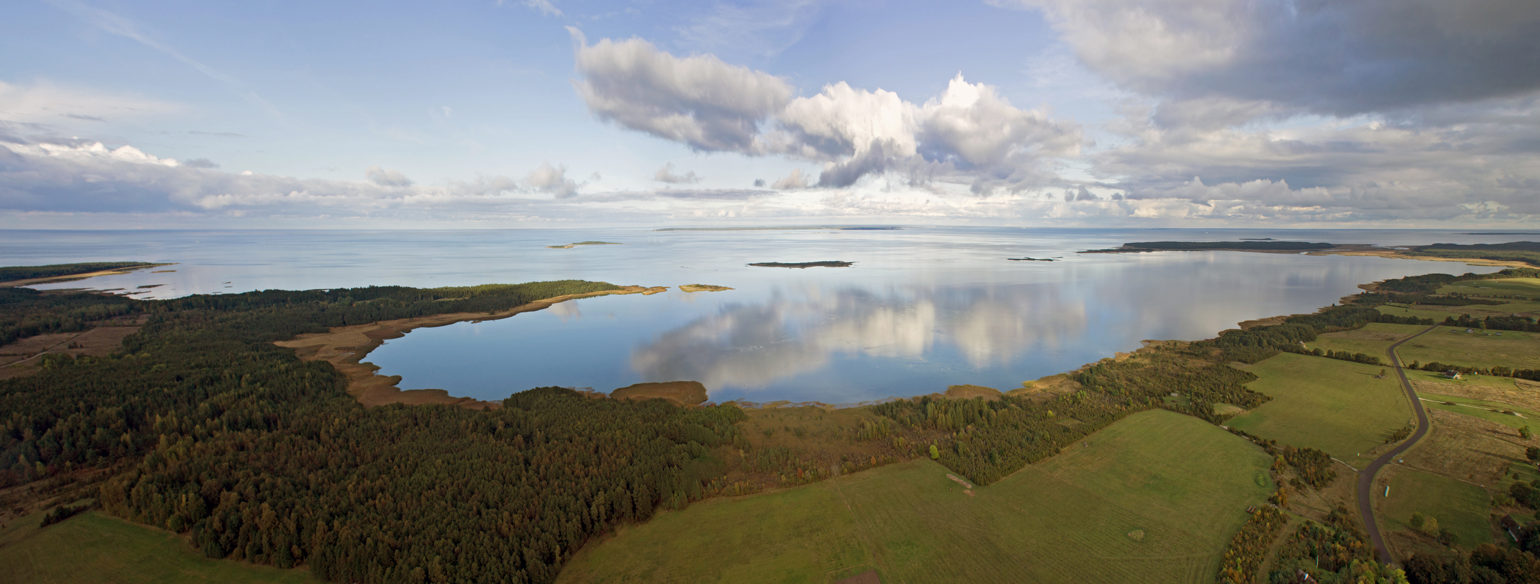 Lush forests and serene landscapes of Hiiumaa Island, Estonia
